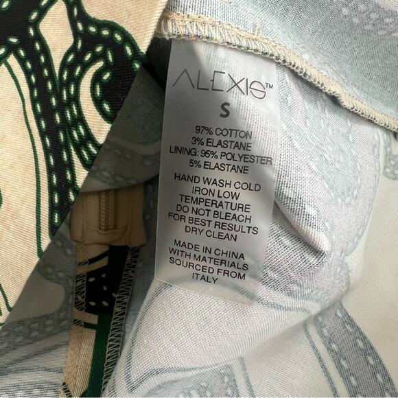 NWT Alexis Iana Dress in Maldive Green Sz S puff dress - Picture 11 of 11